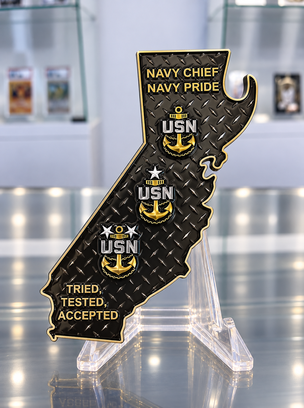 FY-27 West Coast Chief Bottle Opener Challenge Coin