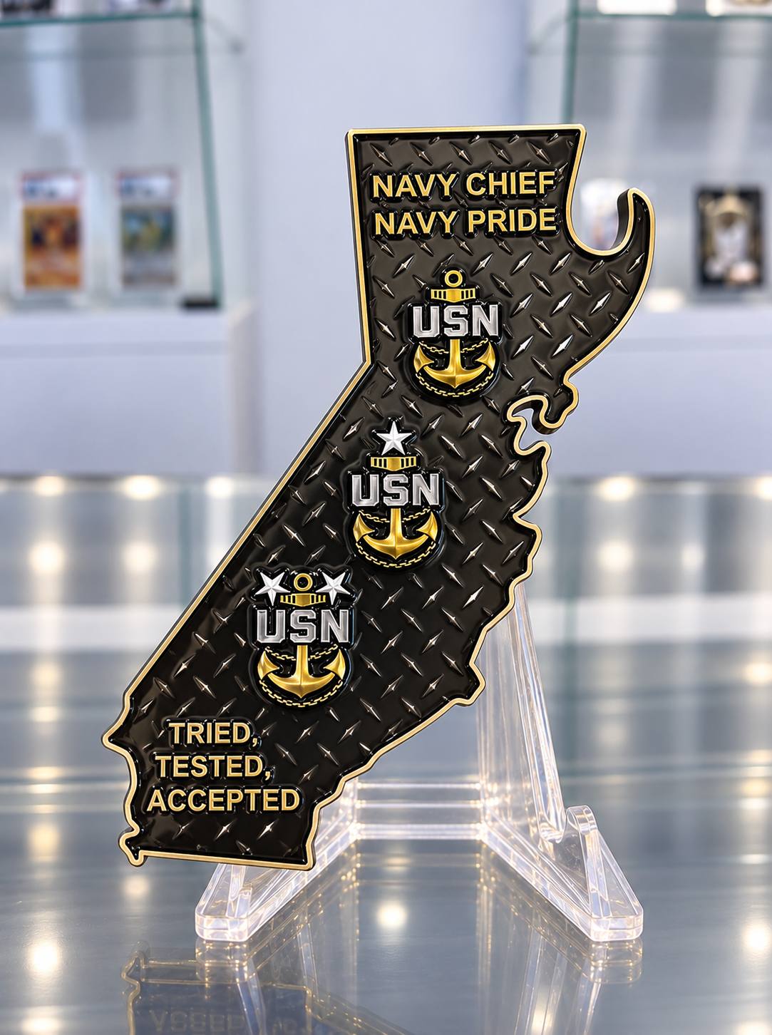 FY-27 West Coast Chief Bottle Opener Challenge Coin